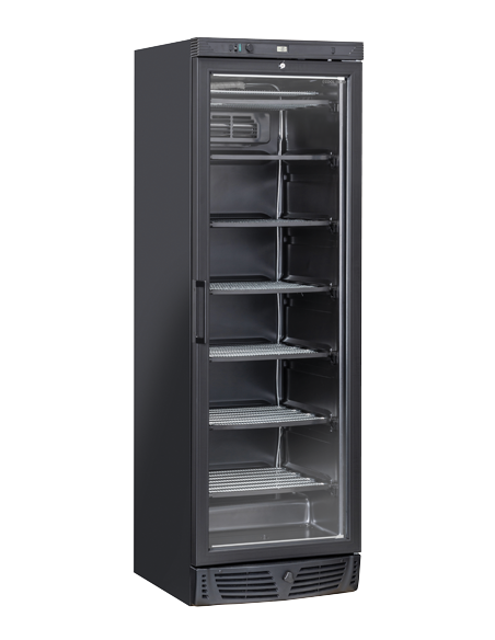 Congelatore Verticale Nero Porta Battente Capacità 300Lt - TNG390B