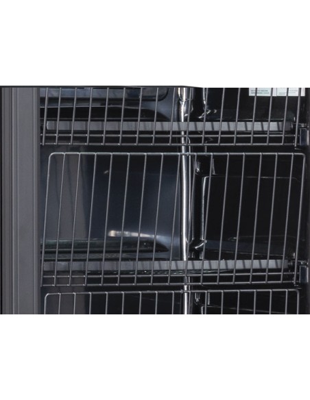 Congelatore Verticale Nero Porta Battente Capacità 300Lt - TNG390B