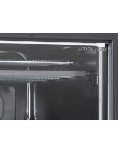 Congelatore Verticale Nero Porta Battente Capacità 300Lt - TNG390B