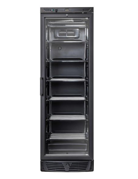 Congelatore Verticale Nero Porta Battente Capacità 300Lt - TNG390B