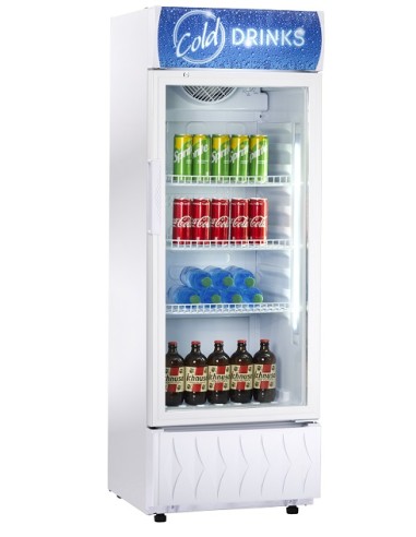 Frigorifero Bevande AX215RG 3 Griglie Plastificate Capacità 195 Lt