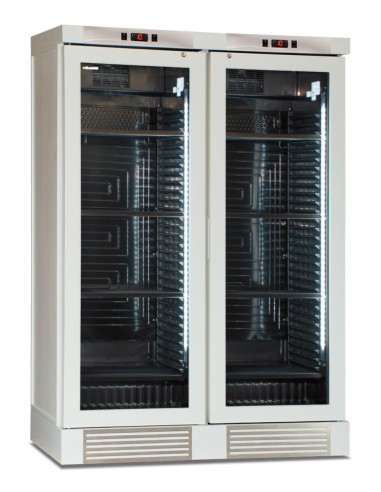 Cantina Vino - Doppia Temperatura - 2 Porte Vetro - CLW820LWHITE