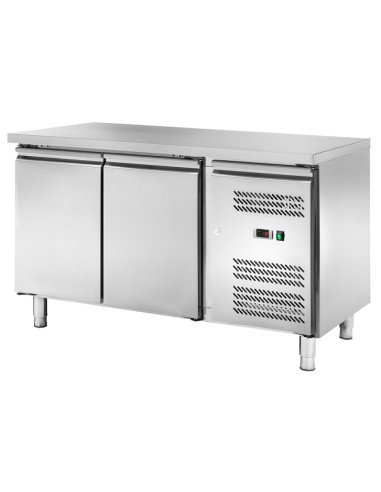 Bancone Refrigerato Ventilato Snack 2 Porte Dimensione 1360xx600x850h