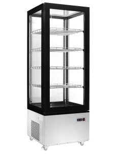 Vetrina Frigo Pasticceria con 4 Griglie Cromate - AK400ETQ