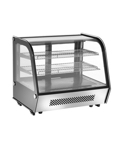 Vetrina Refrigerata da Banco 2 Griglie - Capacità 160 Lt - AK160EF