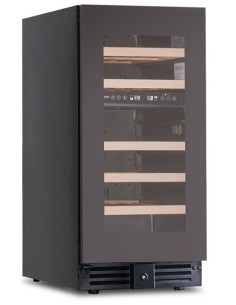 Cantinetta Vino Nera CW37G2TB 2 Temperature Capacità 28 Bottiglie