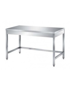 Tavolo Acciaio Inox - Dim: 80x70x85h - TDT87VT