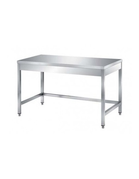 Tavolo Acciaio Inox - Dim: 80x70x85h - TDT87VT