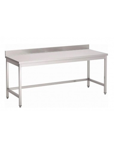 Tavolo Acciaio Inox - Dim: 80x70x85h - TDT87VT