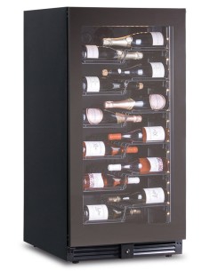 Cantinetta Vino Ventilata Porta Vetro 6 Mensole - CW120G1TB