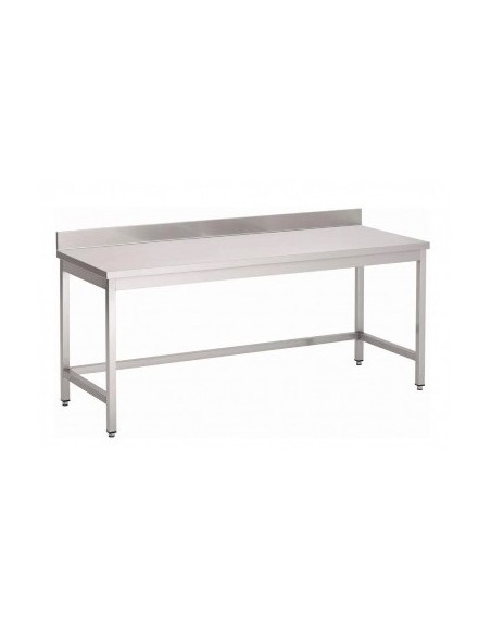 Tavolo Acciaio Inox - Dim: 100x70x85H - TDT107VT