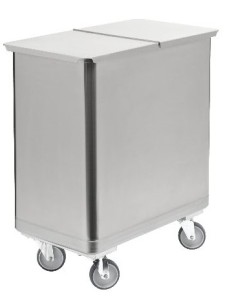 Tramoggia Inox con Separatore Removibile Capacità 115 lt