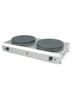 Crepiera Elettrica Doppia Diametro Crepes 35 cm - CE235