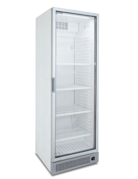 Frigo Vetrina Bibite Porta Vetro Capacità 342 Lt - CL372V White