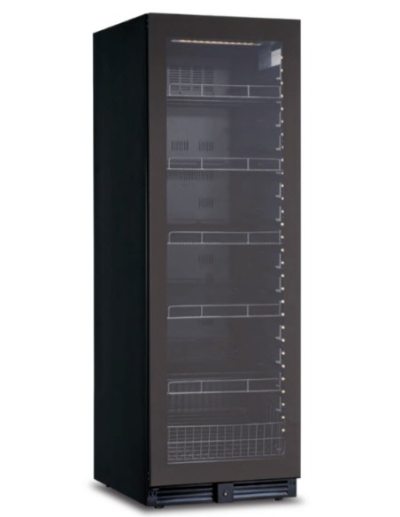 Frigorifero Vetrina Vino e Bevande Verticale CV180BEV Nero Ventilato