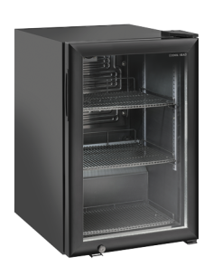 Frigorifero Bevande Nero RCF60 Porta Vetro Capacità 67 Lt