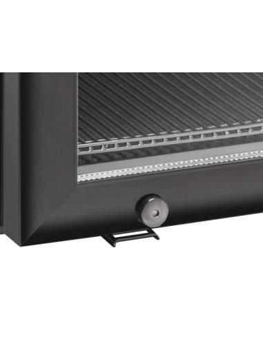 Frigorifero Bevande Nero RCF60 Porta Vetro Capacità 67 Lt