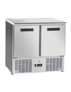 Saladette Congelatore 2 Porte Top Acciaio Inox - CNX90V