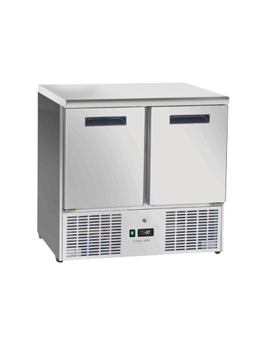 Saladette Congelatore - Top Inox - 2 Porte - Temperatura -15°/-22°C - CNX90V