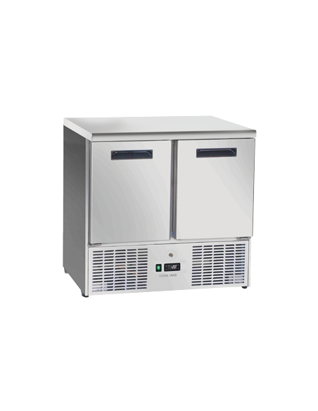 Saladette Congelatore 2 Porte Top Acciaio Inox - CNX90V