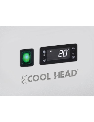 Saladette Congelatore 2 Porte Top Acciaio Inox - CNX90V