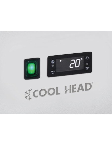 Saladette Congelatore 2 Porte Top Acciaio Inox - CNX90V
