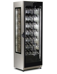 Vetrina Refrigerata Vino con Led e Ripiani in Plexiglass - WINECLASS S