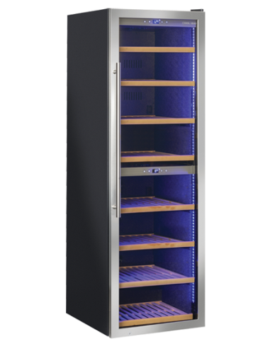 Cantinetta per Vino Porta Vetro Doppia Temperatura - CW518DT