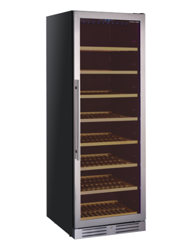 Frigo per Vino Verticale da Incasso Porta Vetro Temperato - CW400