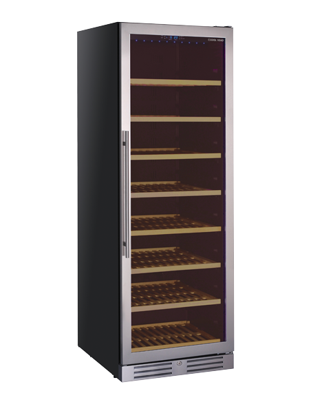 Frigo per Vino Verticale da Incasso Porta Vetro Temperato - CW400