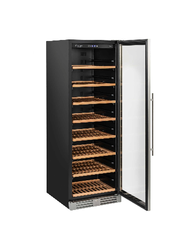 Frigo per Vino Verticale da Incasso Porta Vetro Temperato - CW400