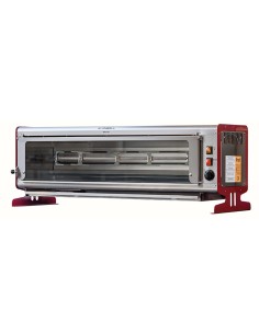 Girarrosto Girapolli 6 Polli 2 Aste da 543 mm Dimensioni 700x391x46h