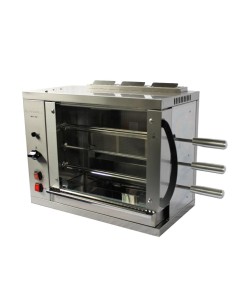 Multigrill Elettrico per Carne Churrasco 3 Spade - CEV2
