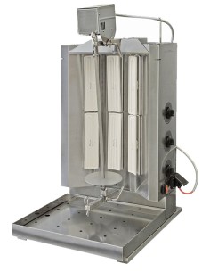 Gyros Kebab Elettrico 9 Resistenze Dimensione 453x580x966h mm