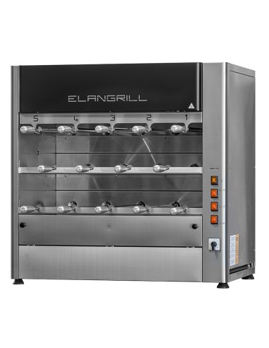 Grill Cottura Churrasco 3 Piani - 14 Spade Inox - CHURRASCOCM14