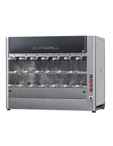 Grill Cottura Churrasco 3 Piani - 20 Spade Inox - CHURRASCOCM20
