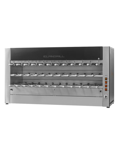 Grill Cottura Churrasco 3 Piani - 35 Spade Inox - CHURRASCOCM35