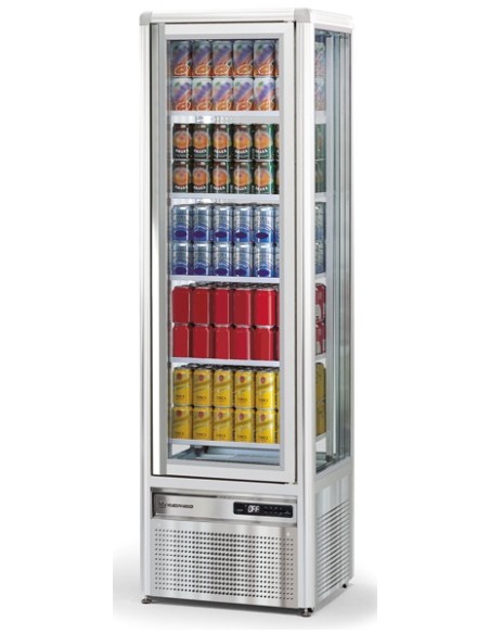 Frigorifero Bibite 4 Lati Espositivi - Luce Led - SNELLEDRINK281G