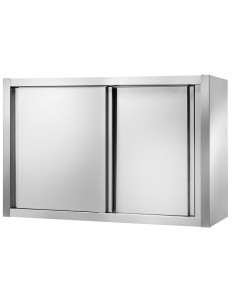 Pensile Inox Ante Scorrevoli Dimensione cm 100x40x66h - PCA100VT