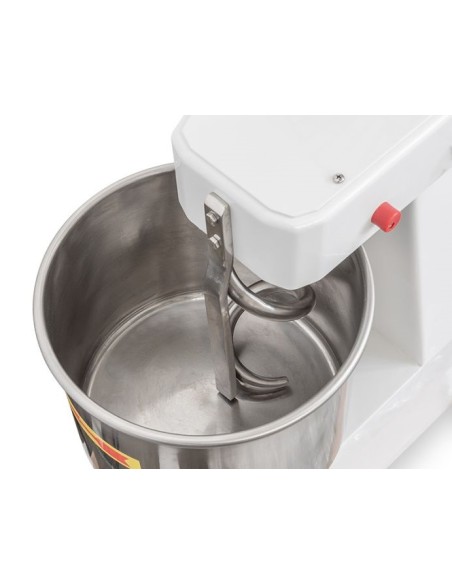 Impastatrice a Spirale 1 Velocità Testa Vasca Fissa 7 Lt - IFM7