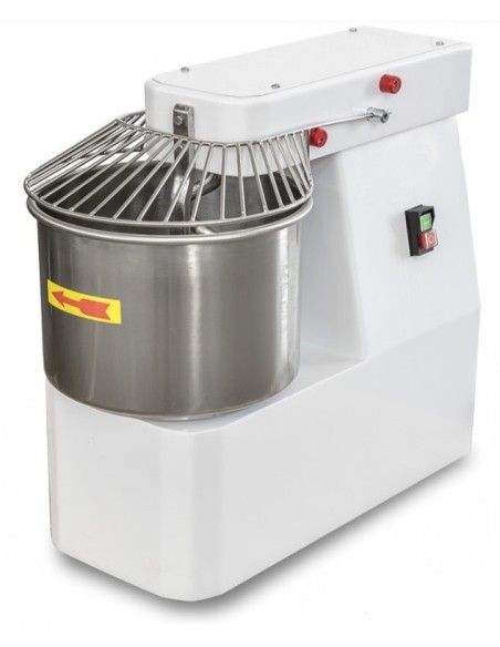 Impastatrice a Spirale Testa Vasca Fissa Capacità 15 Lt - IFM15