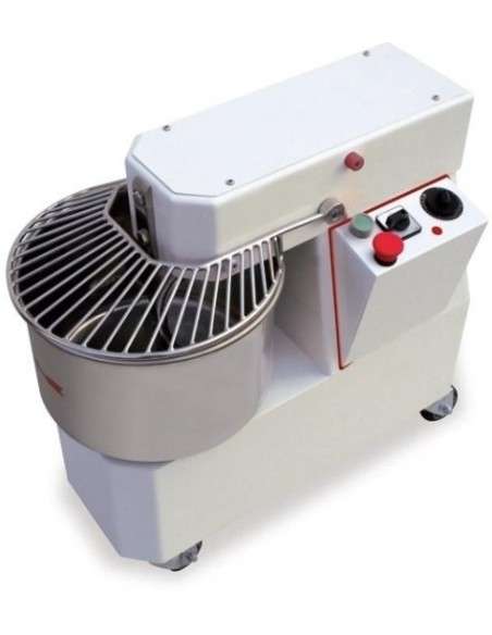 Impastatrice a Spirale Testa Vasca Fissa 22 Lt - IF22 2V