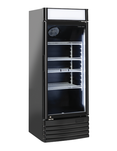 Frigorifero Bevande Nero DC328CB Opalina e Led 300 Lt