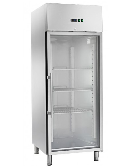 Frigo Vetrina GN 2/1 Acciaio Inox - AK654TNG