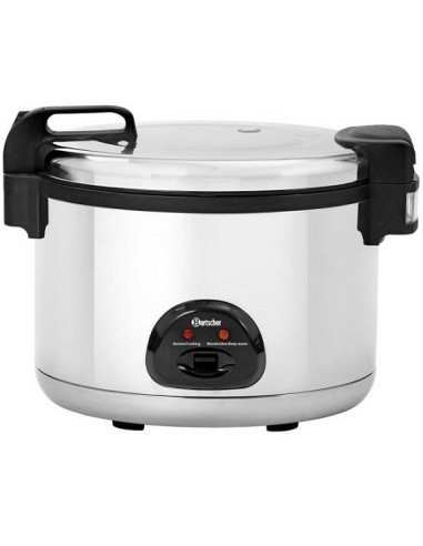 Cuociriso in Acciaio Inox da 12 Lt con Funzione WARM