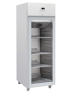 Congelatore Verticale GN Porta Vetro Acciaio Inox - QNG6