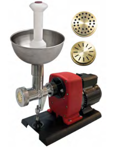 Torchio Pasta Elettrico con Inverter Elica Ottone 370 W - OM4740