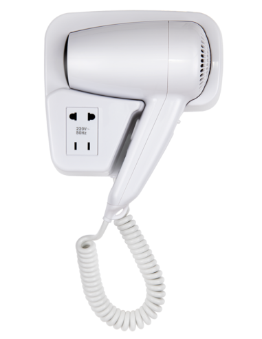 Asciugacapelli Hotel Bianco da Parete 1300 W - HD20N