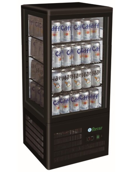 Frigo Vetrina Bevande Verticale Nera - G-TCBD68B