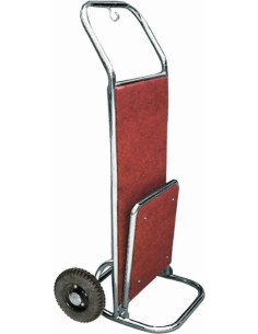 Carrello Portavaligie Base Pieghevole Acciaio Inox - PV2003I